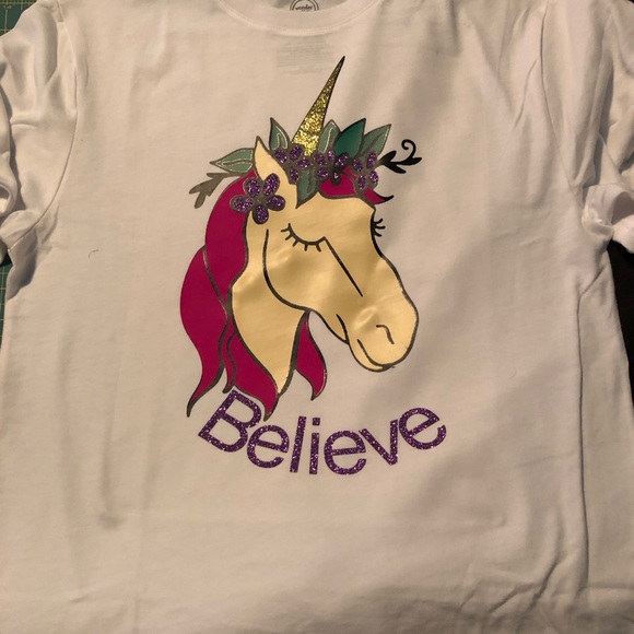 A & K Pretties Other - Made to Order Believe Unicorn 🦄 Shirt